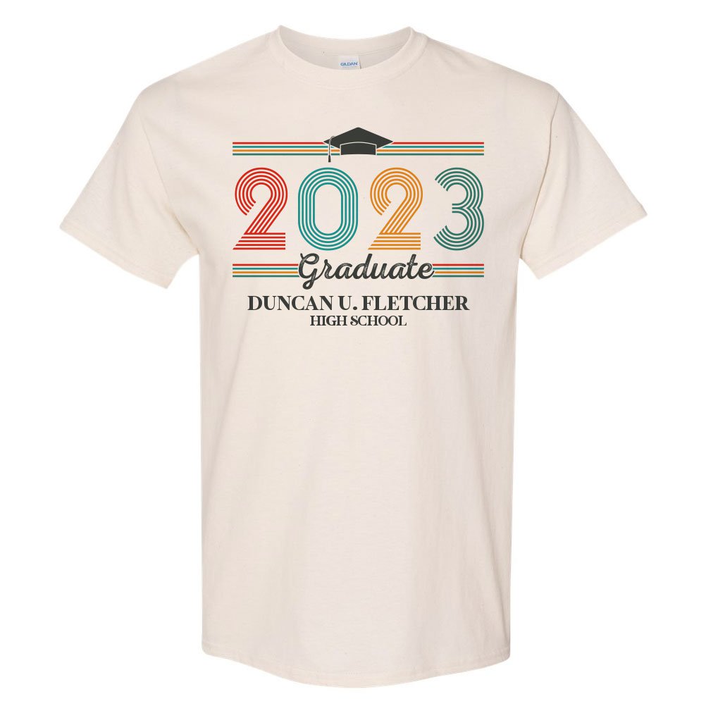 Duncan U. Fletcher High School Class of 2023 Graduation Gift Retro